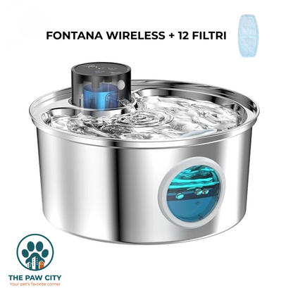 Fontana Wireless PureFlow in Acciaio Inox