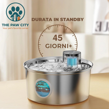 Fontana Wireless PureFlow in Acciaio Inox