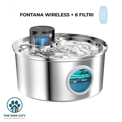 Fontana Wireless PureFlow in Acciaio Inox