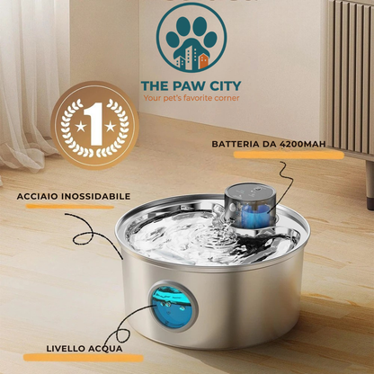 Fontana Wireless PureFlow in Acciaio Inox