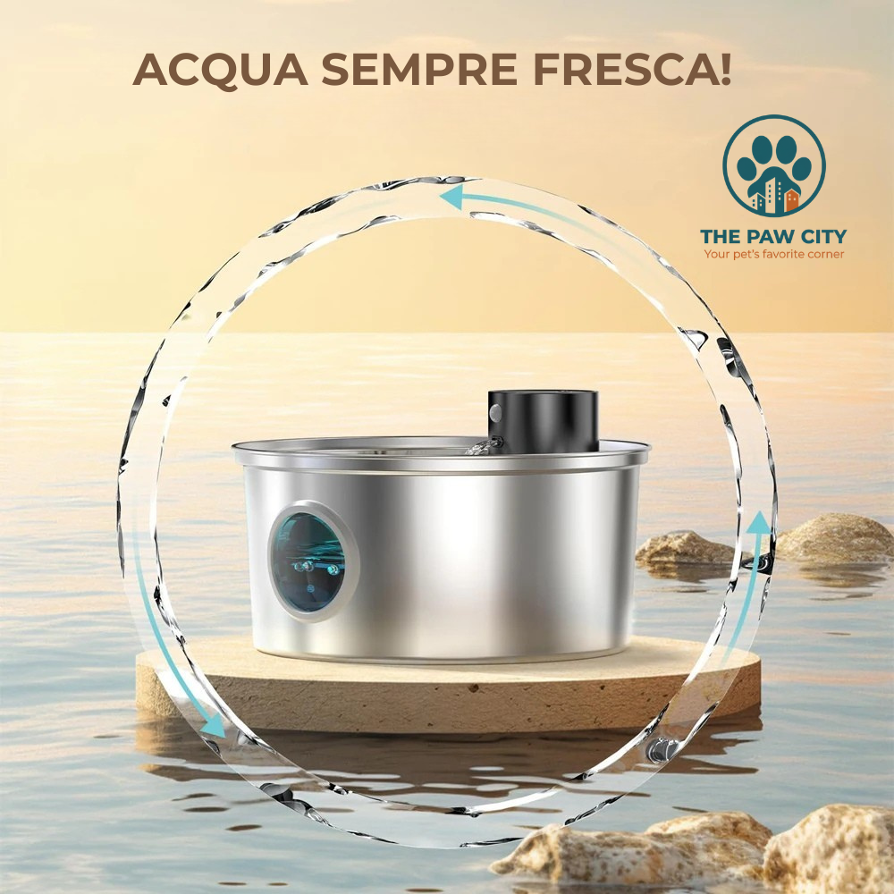 Fontana Wireless PureFlow in Acciaio Inox