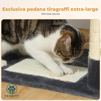 Skyline Cat Tower – Albero Tiragraffi Multi-Livello