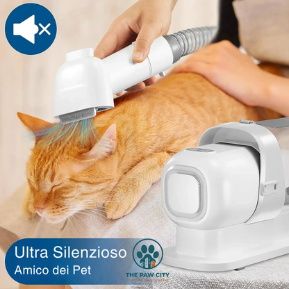 Kit Professionale per la Toelettatura con Aspiratore