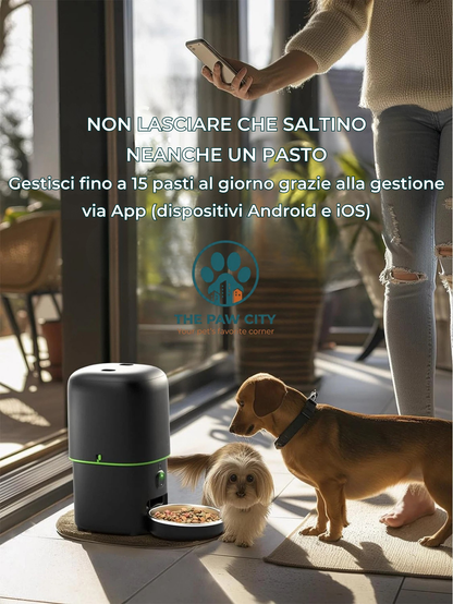 Alimentatore Automatico Smart con Telecamera e WiFi 2.4G/5G