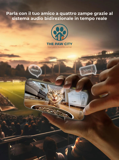 Alimentatore Automatico Smart con Telecamera e WiFi 2.4G/5G