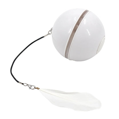 Smart Interactive Self-Rolling Ball for Cats - USB Rechargeable