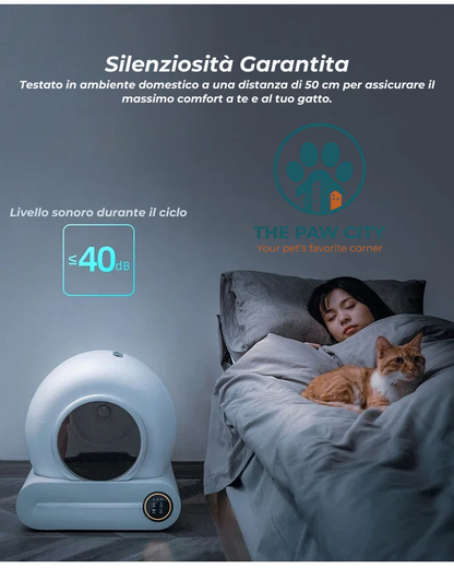 Lettiera Intelligente Pro: Smart Oasis 65L con Controllo App